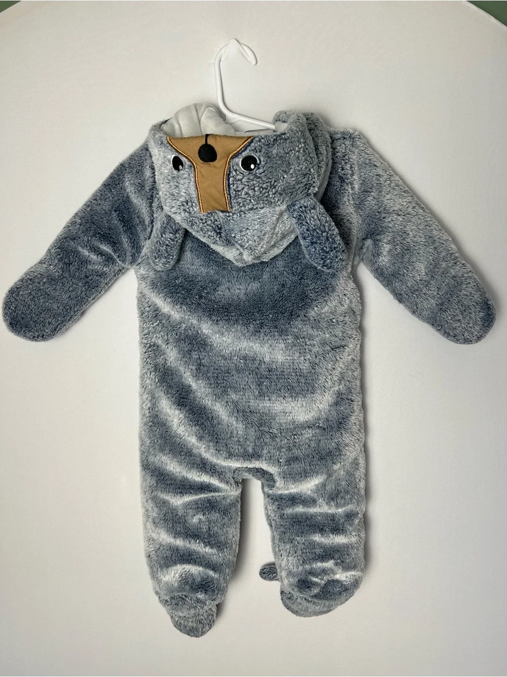 Koala Baby 1 Piece Fleece Jumper Winter Bunting Suit Blue 6-9 Months